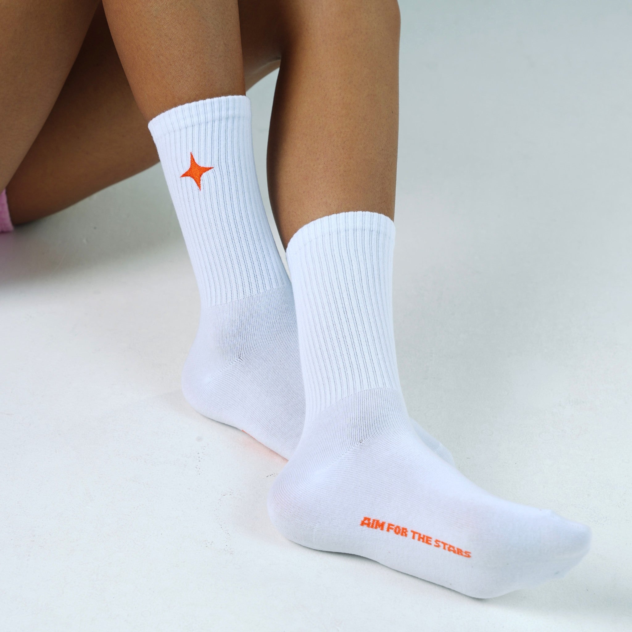 Star Crew Socks -