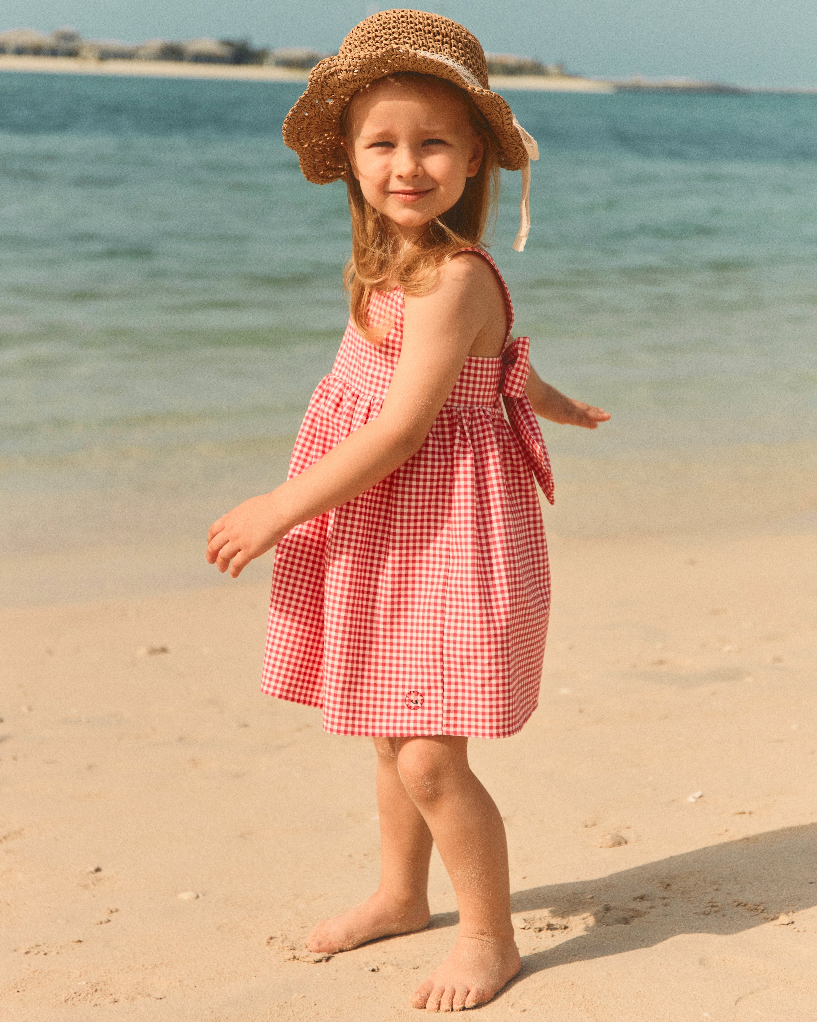Ava Dress in Picnic Print