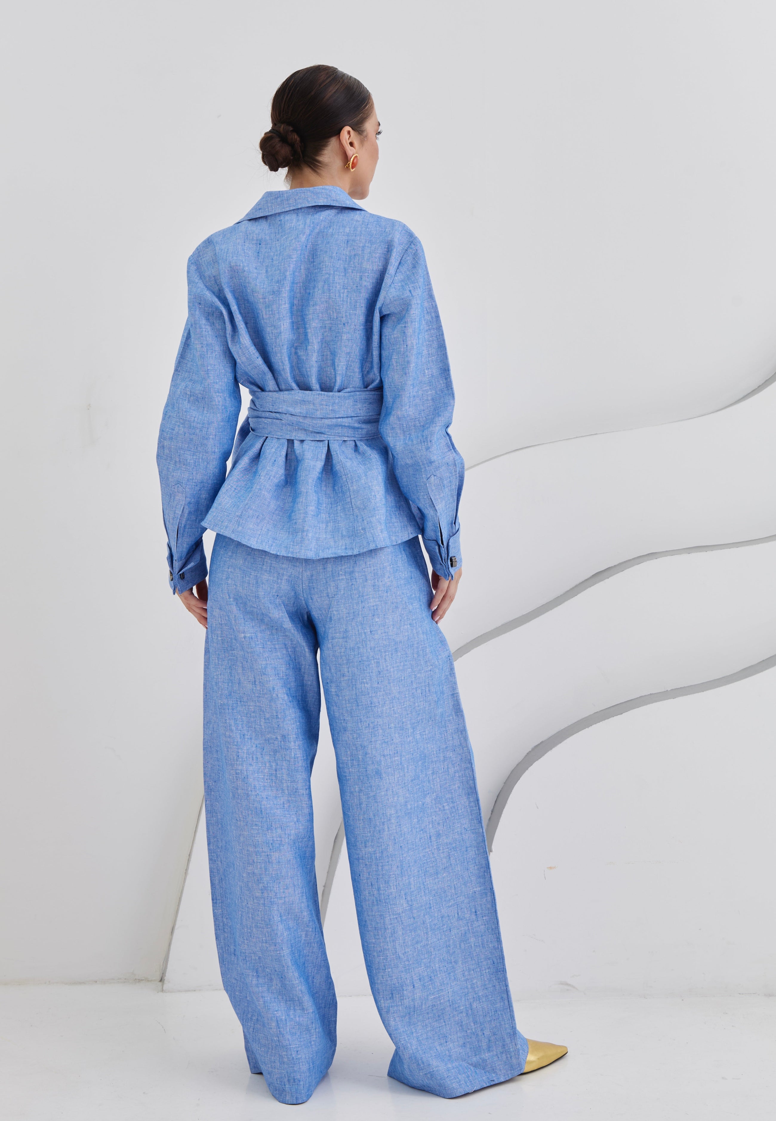 The Sky Linen Set