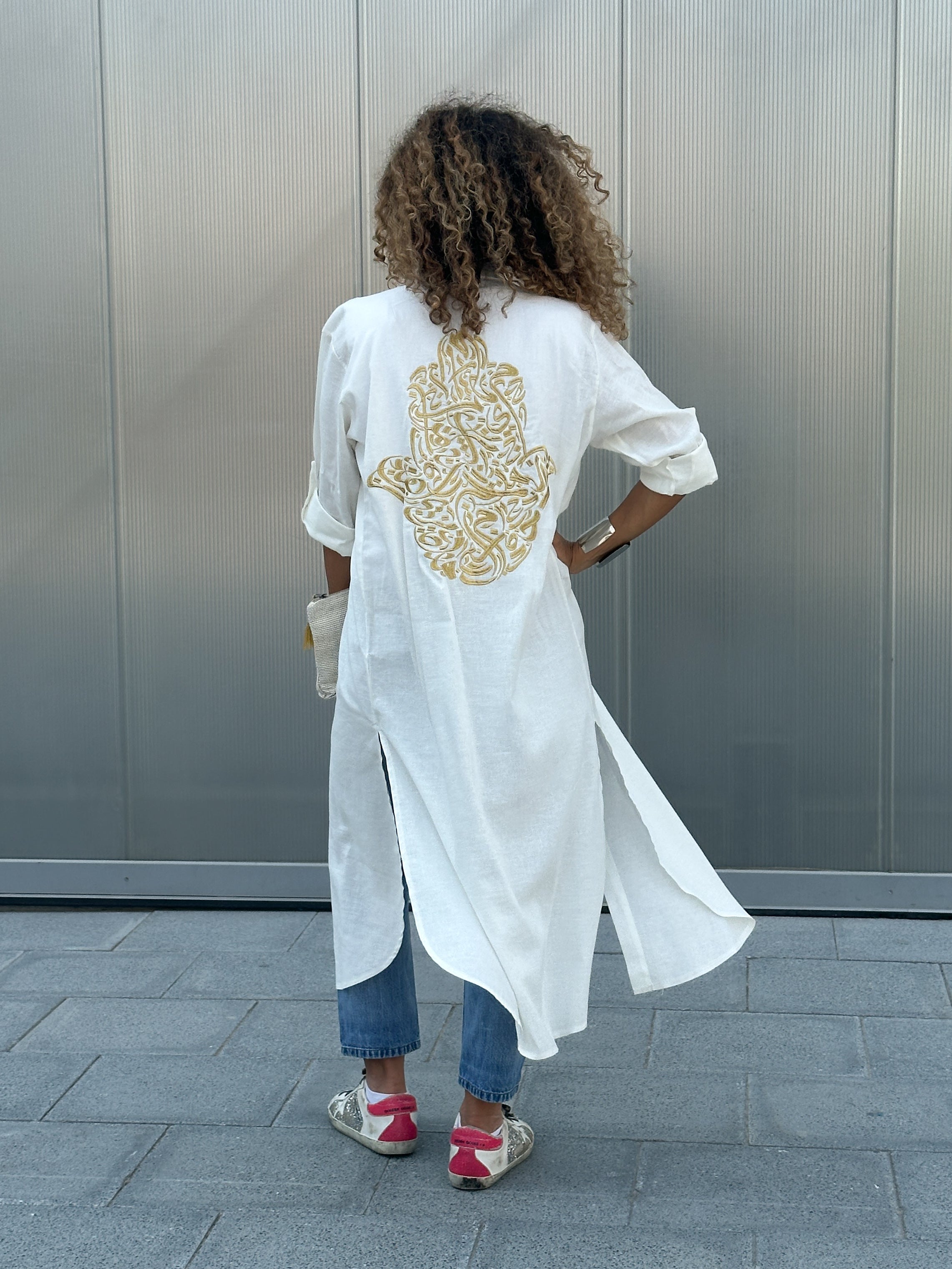 Bella Linen Long Shirt