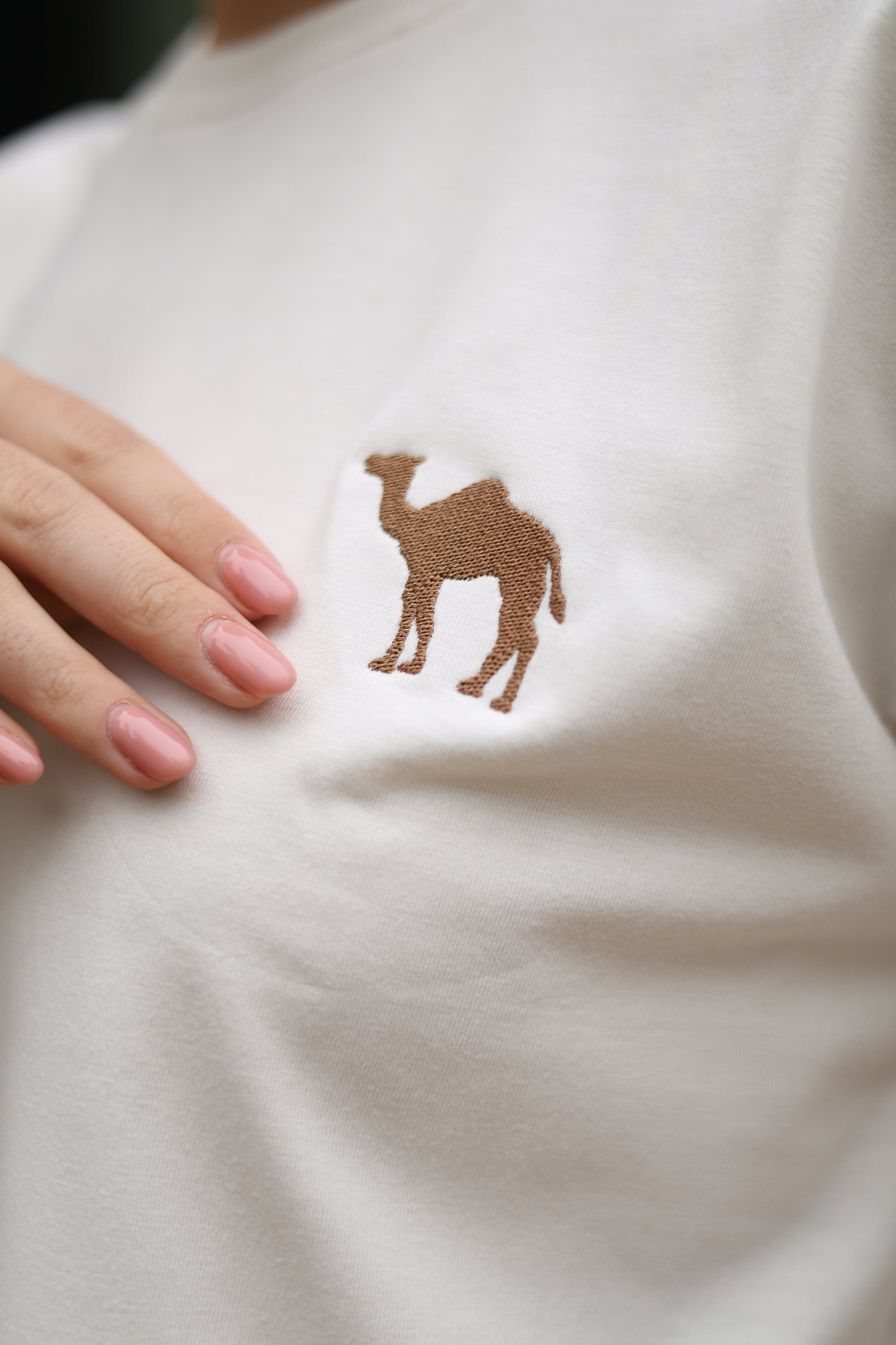 Shade of Home off-white oversized T-shirt