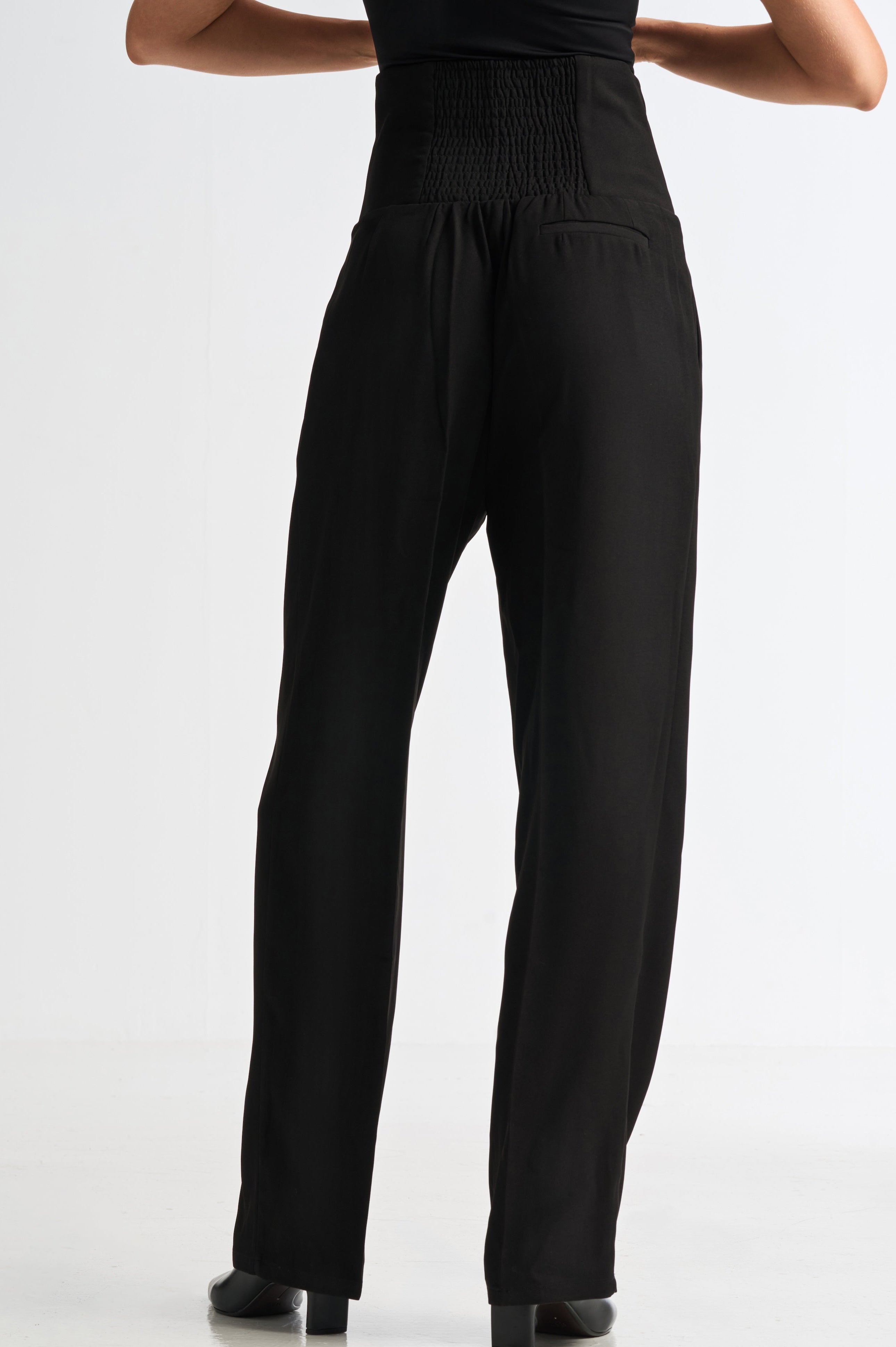 Waisted Black Pants