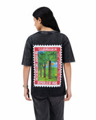 10 Fils Black Oversized T-shirt
