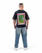 10 Fils Black Oversized T-shirt