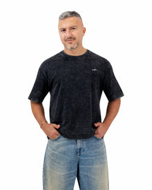 10 Fils Black Oversized T-shirt