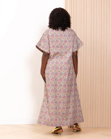 Back detail of the Mosaic Kaftan by Kras the Label