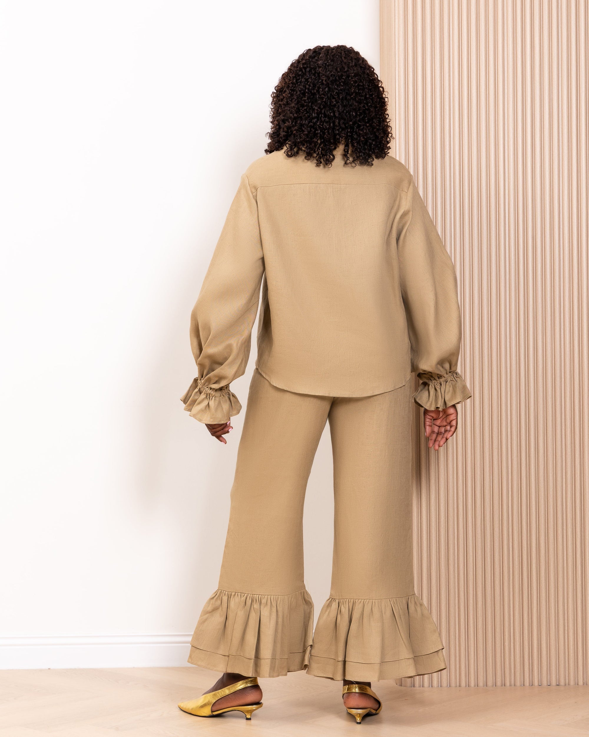 Back detail of the Sahra Set by Kras the Label
