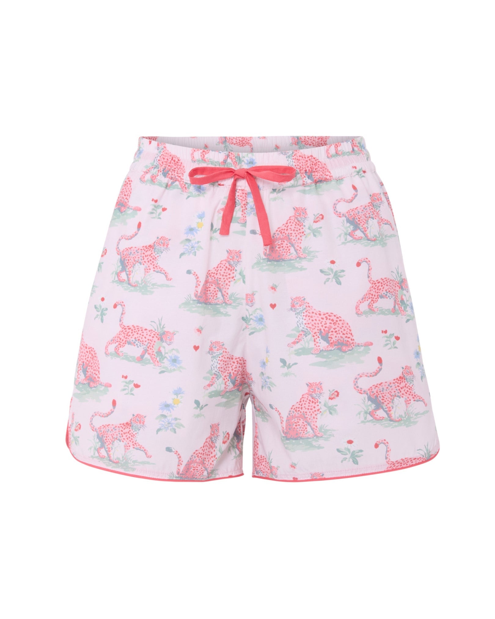Layla Pink Shorts front details 