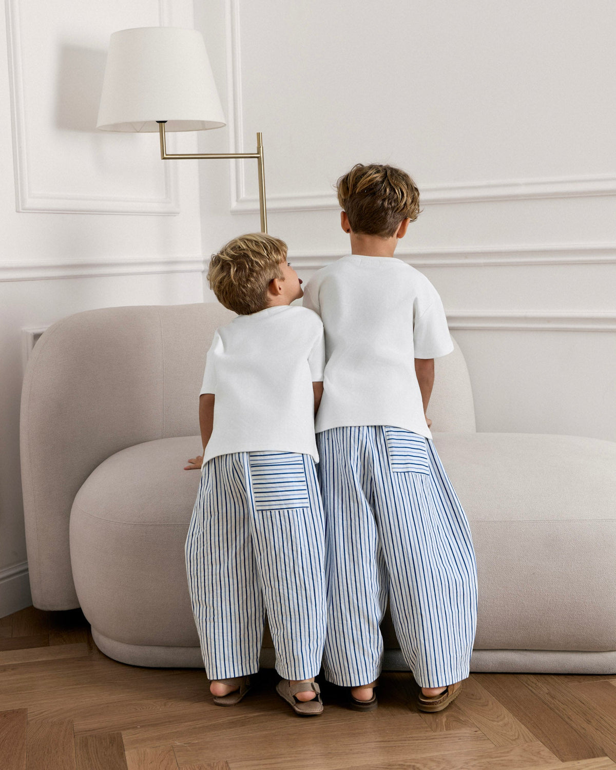 Kai Set in Sea Stripes Print