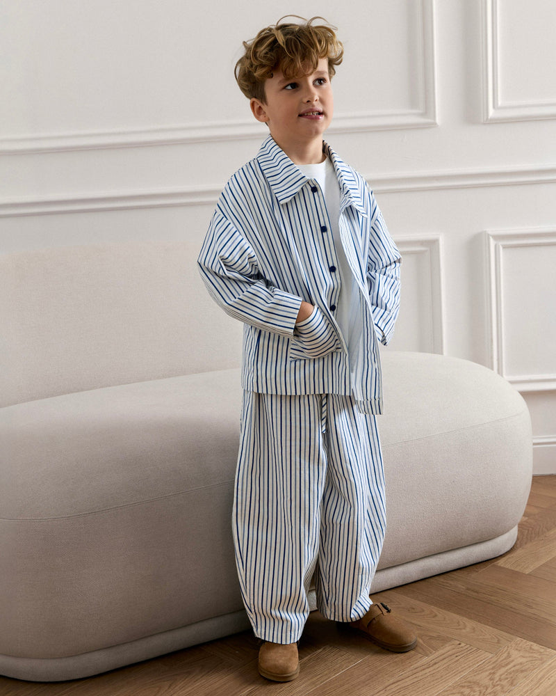 Kai Set in Sea Stripes Print