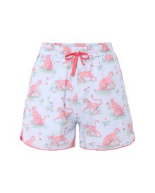 Layla Blue Shorts front details