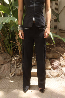 Front detail of the Edge Pants by Haïa 