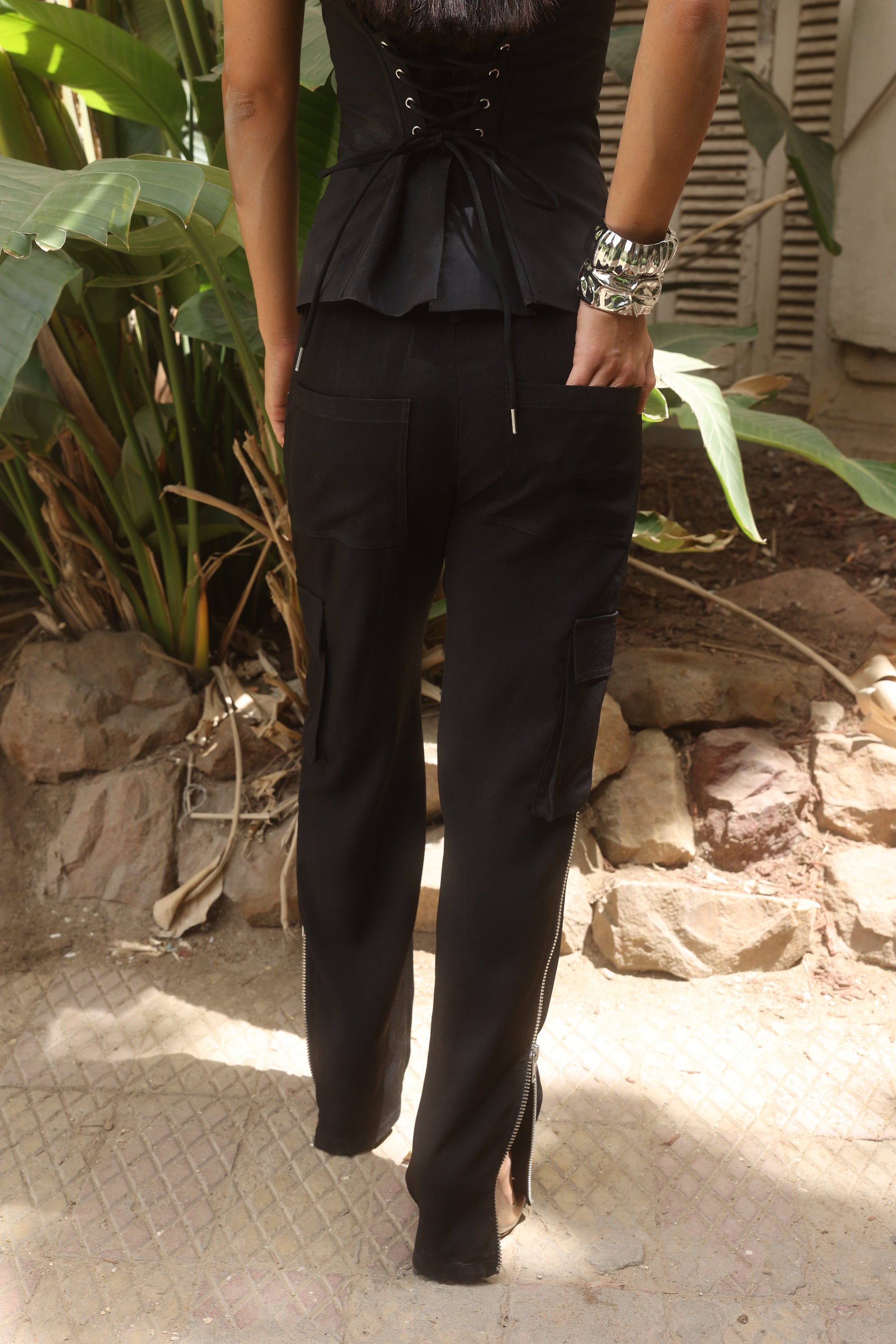 Back details of the Edge top by Haïa 
