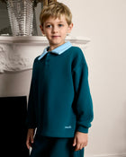 Leo Tracksuit in Teal Pop