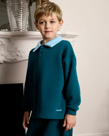 Leo Tracksuit in Teal Pop