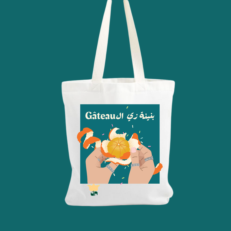 Kalamanteen White Tote Bag