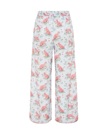 Layla Blue Pants back details 