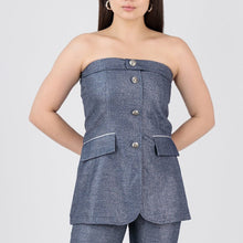 Midnight on Fifth Strapless Vest