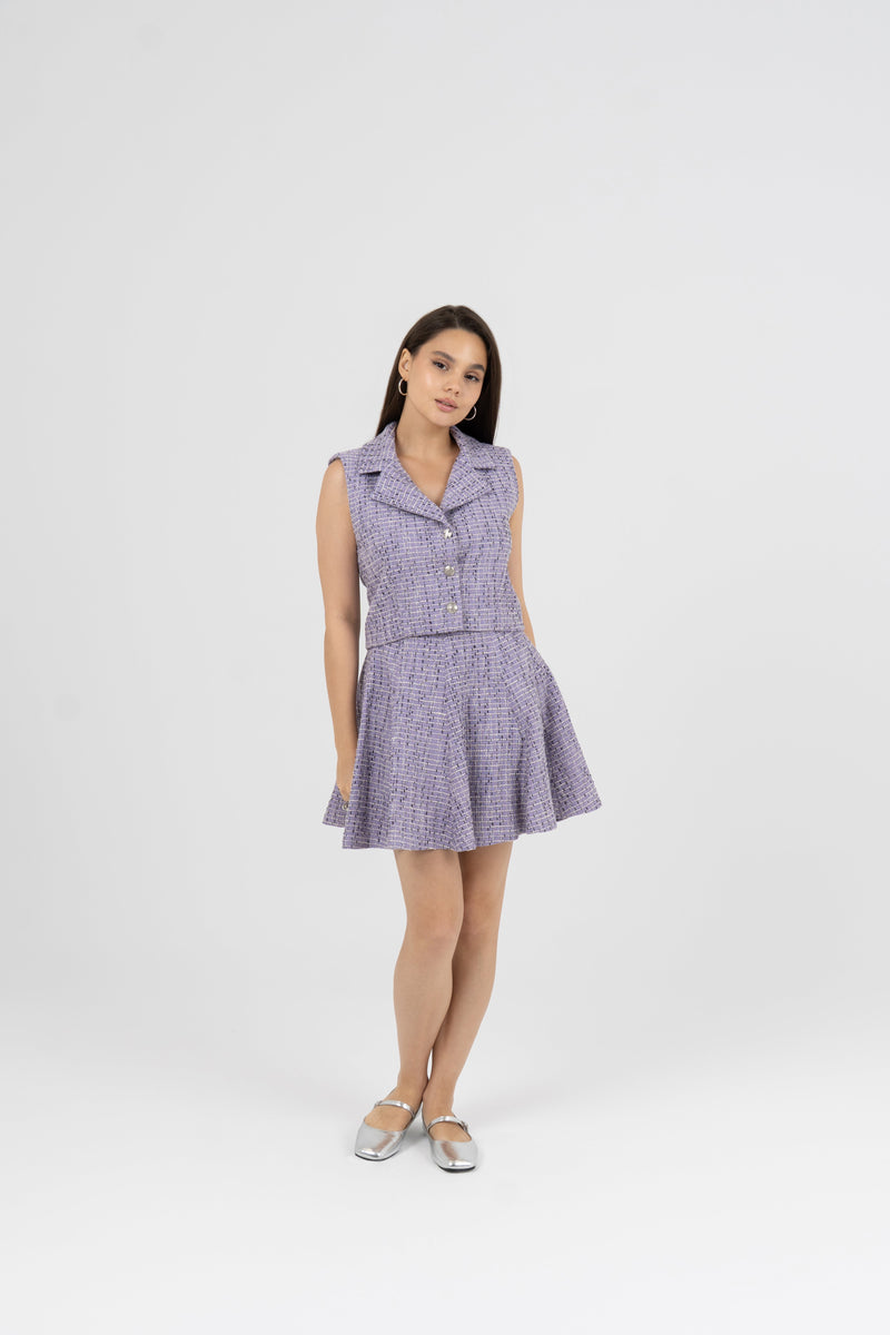 Crème de Mauve Gilet