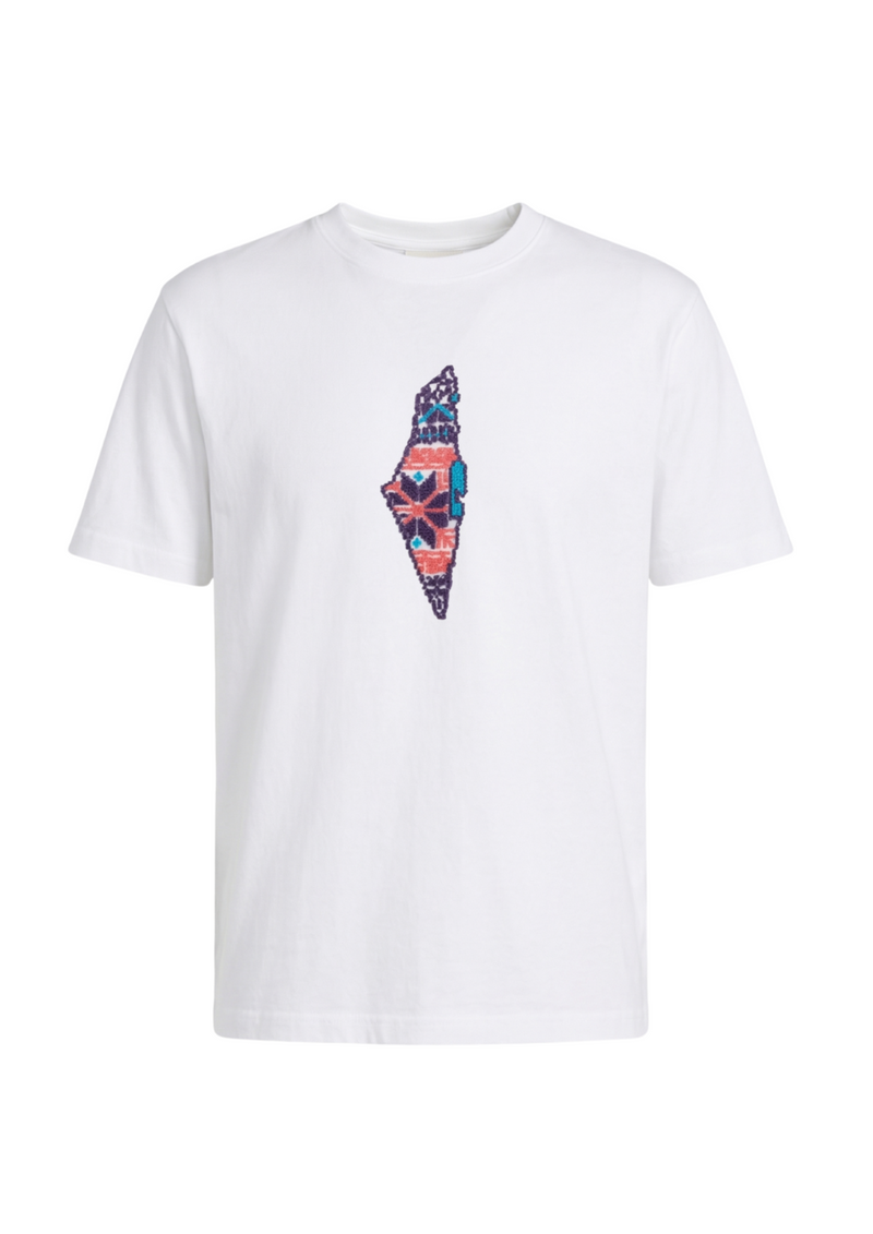 Palestine Map T-shirt