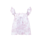 Organic cotton pink toile babydoll pyjama top Love Letters x