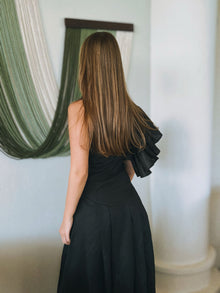 Naya Ruffled One-Shoulder Dress