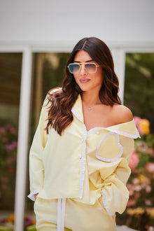 Dolce Limone organic cotton pyjama set by Love Letters x