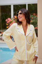 Dolce Limone organic cotton pyjama set by Love Letters x
