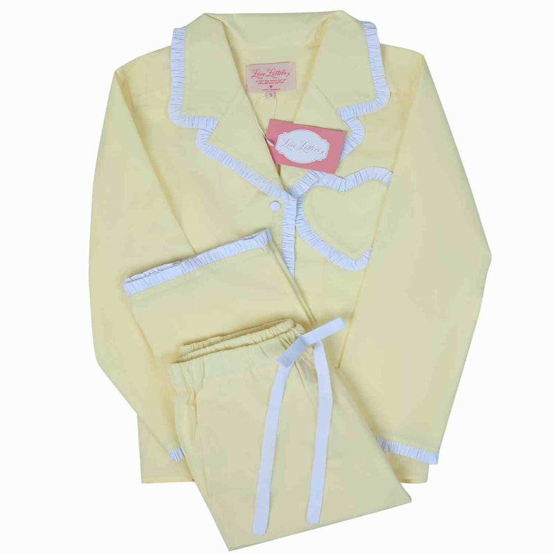 Dolce Limone organic cotton pyjama set by Love Letters x
