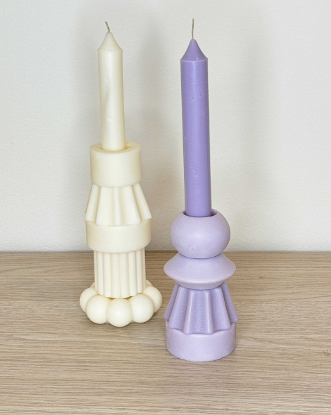 Stackable Candle & Rings