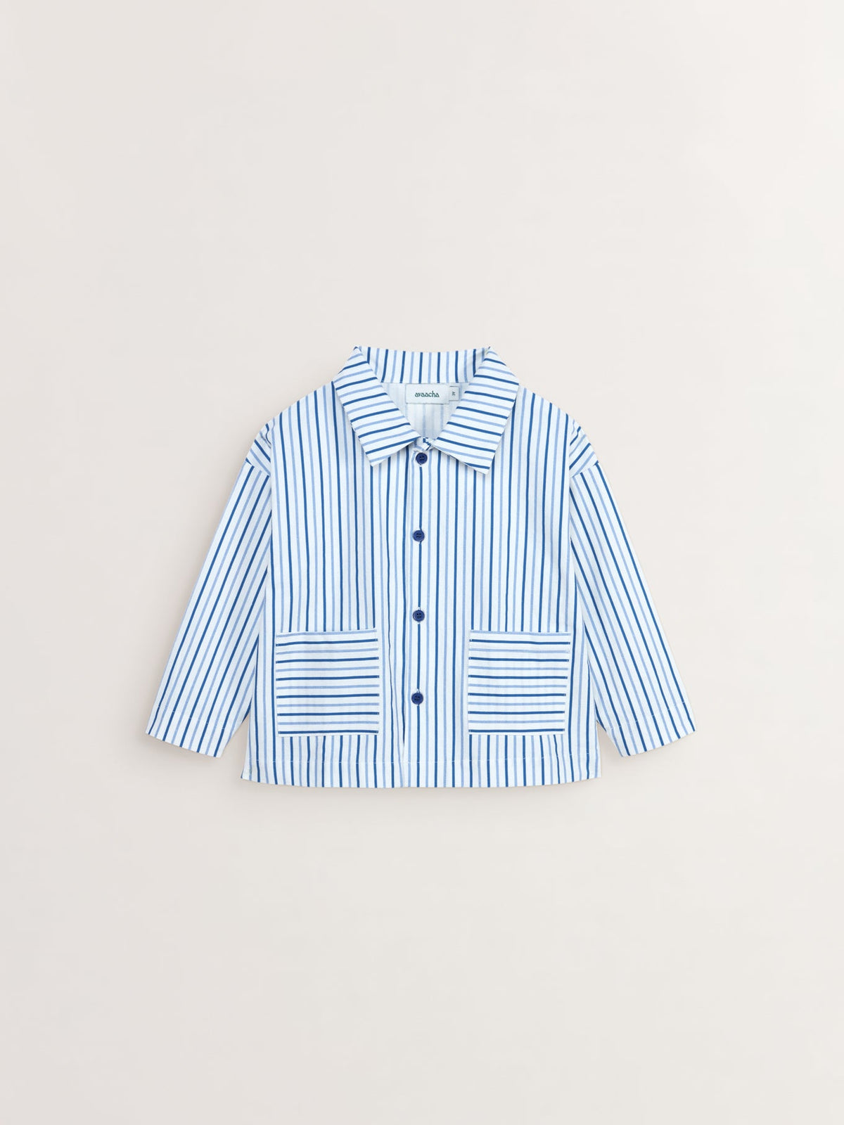 Kai Shacket in Sea Stripes Print