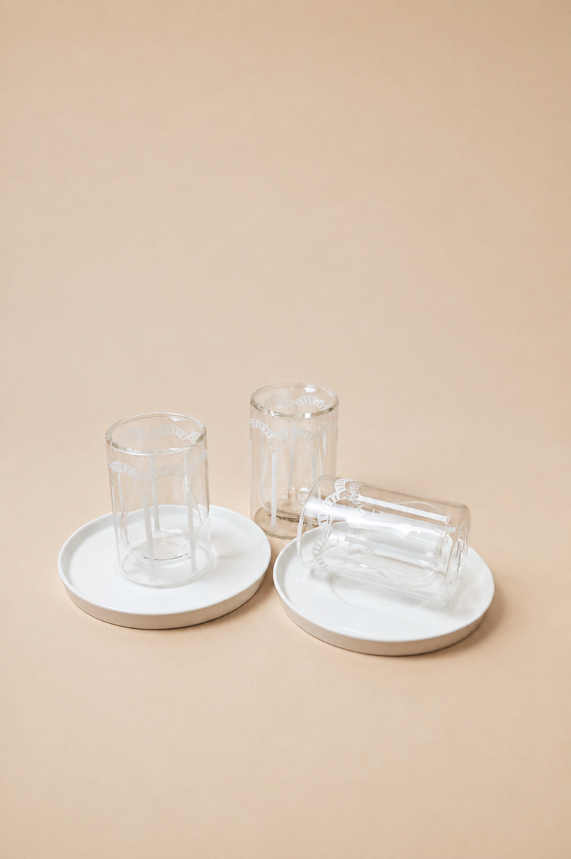 Qaysari Tea set by Doric Home 