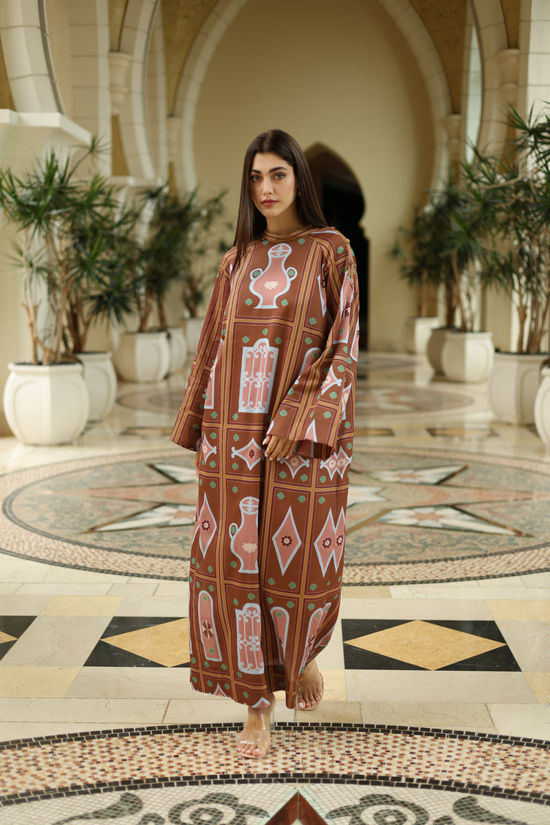 Sukoon silk Kaftan