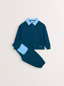 Leo Tracksuit in Teal Pop