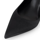 Close-up detail shot of the Amira Stiletto Pumps by Subashini Heels