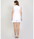 REGINA WHITE SHORTS - mudafashions