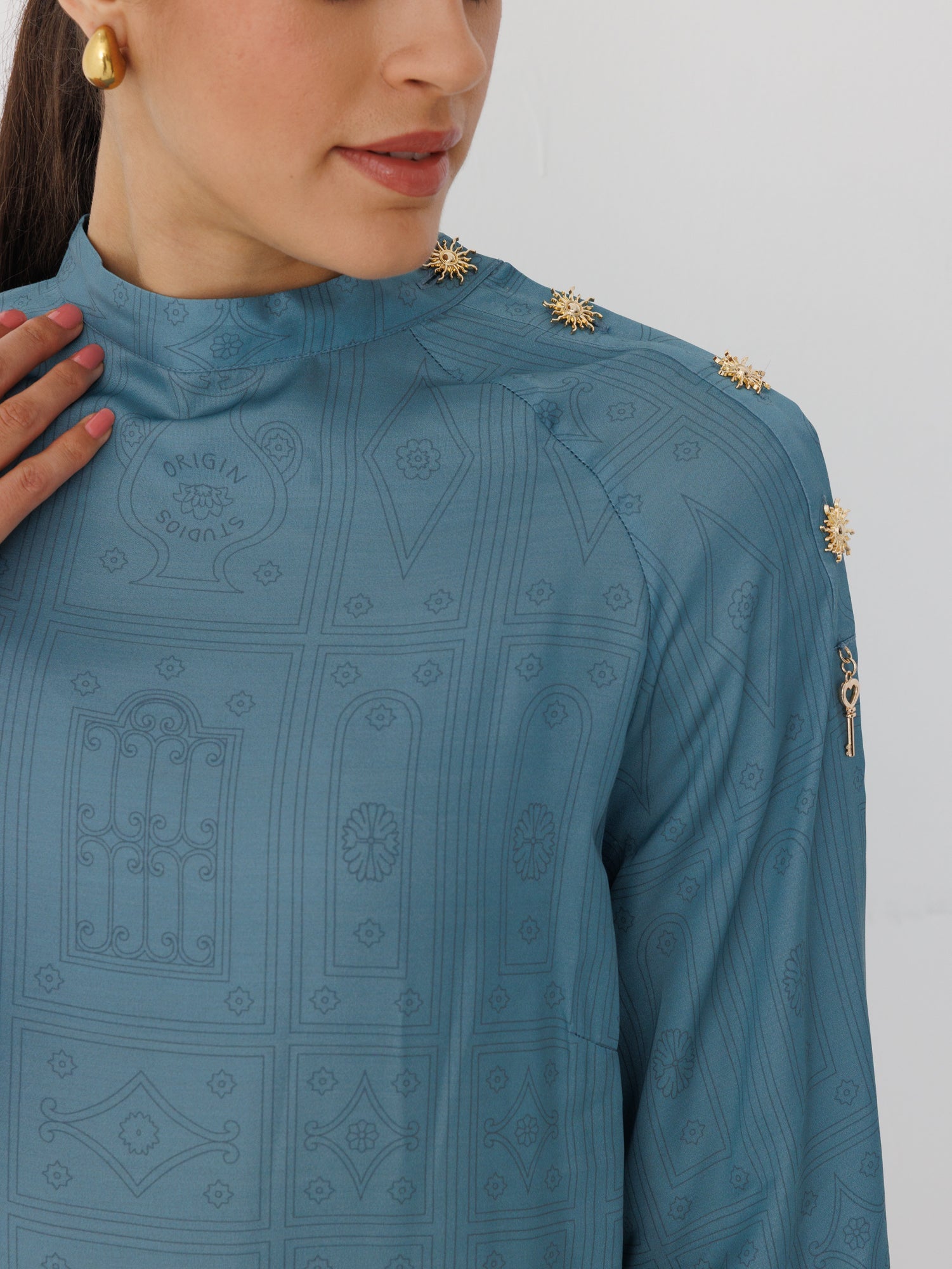 Sukoon Silk Kaftan