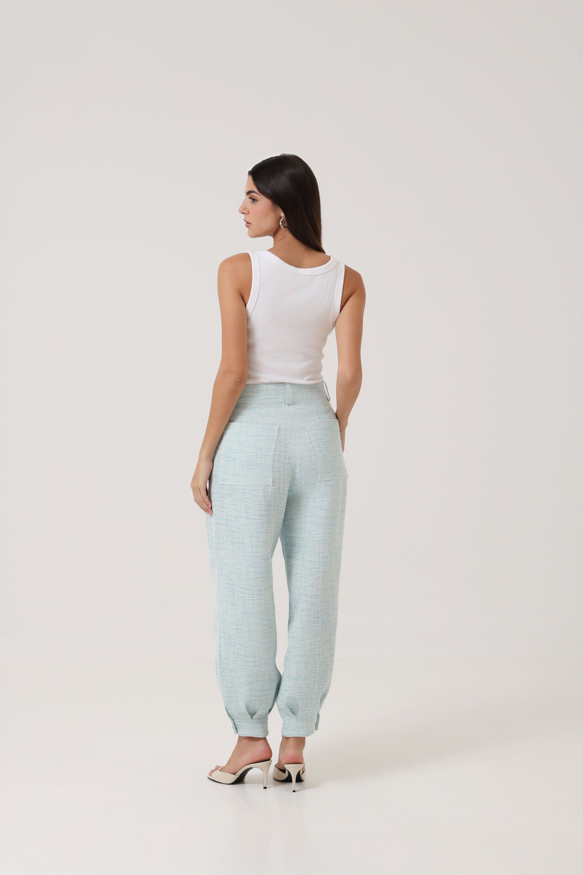 Back detail of the Portofino Mare Balloon Pants
