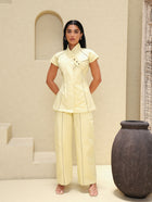 Model wearing the Sunveil Co-Ord Short-Sleeve Edition