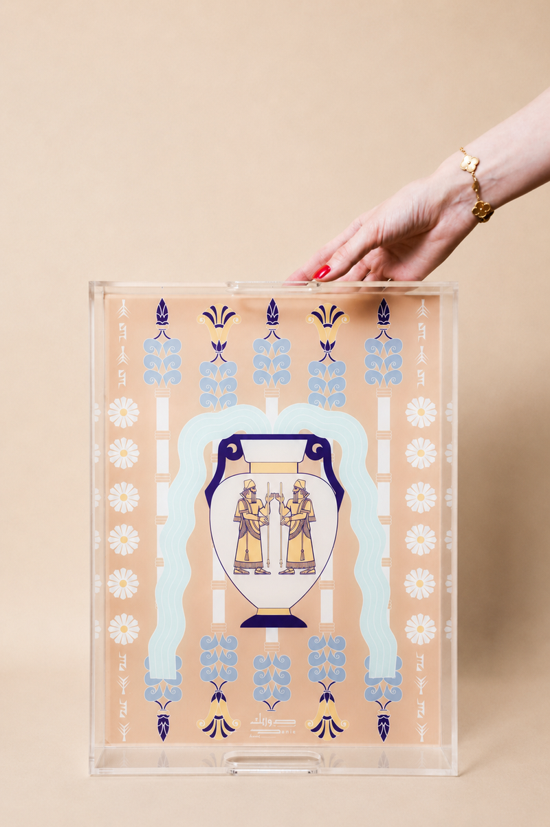 Mesopotamia Tray  by Doric Home