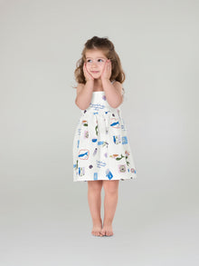 Ava Dress in Sirena Print