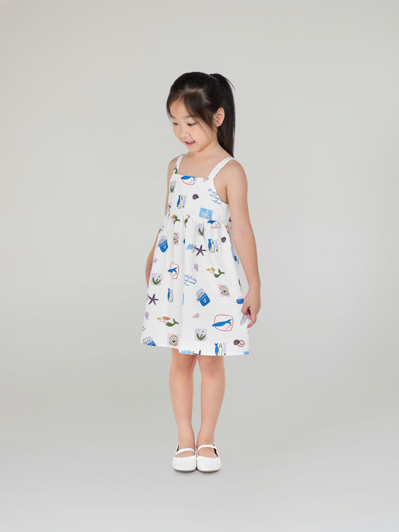 Ava Dress in Sirena Print