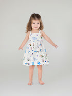 Ava Dress in Sirena Print