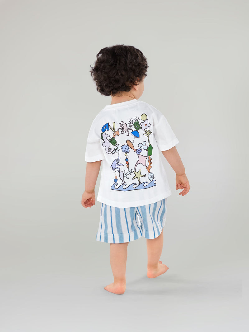 Blue Tides Shorts