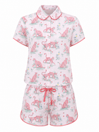 Layla Pink Short Pyjama Set