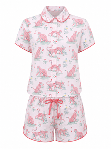 Layla Pink Short Pyjama Set