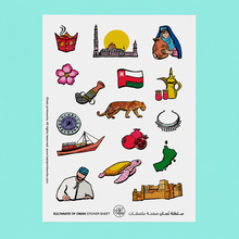 Arab Countries Sticker Set (Set of 6)