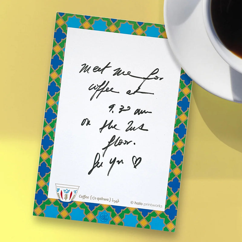 Arabesque Coffee Notepad