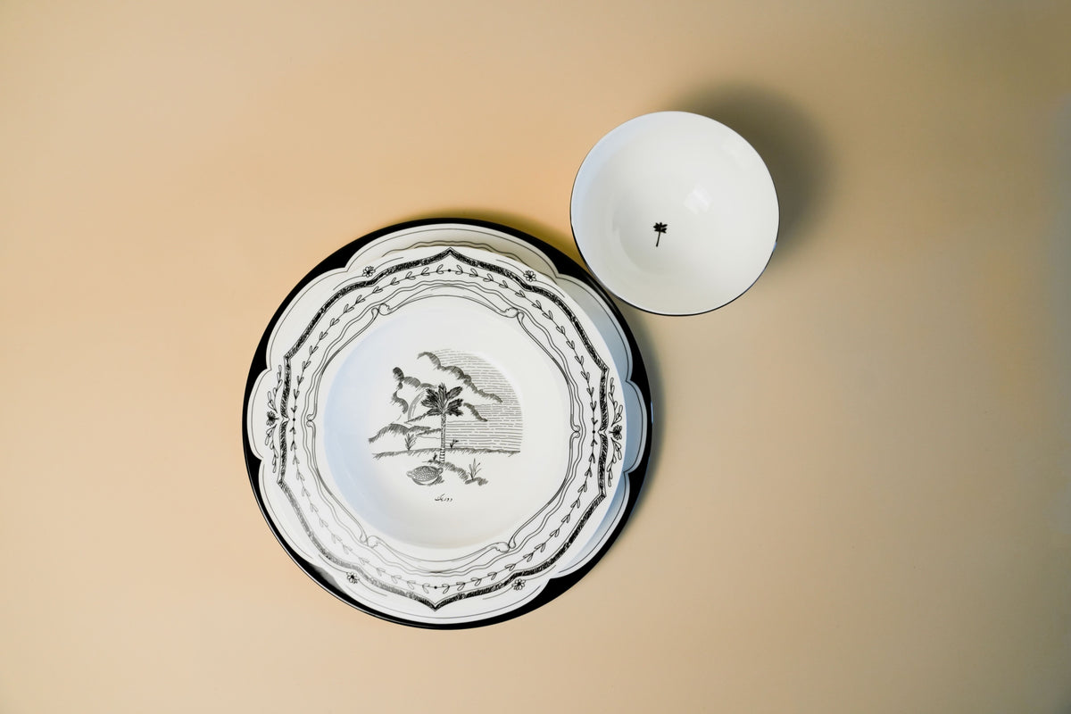 Palm Dinner Set by Doric Home