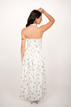 Debby White Floral Maxi Dress